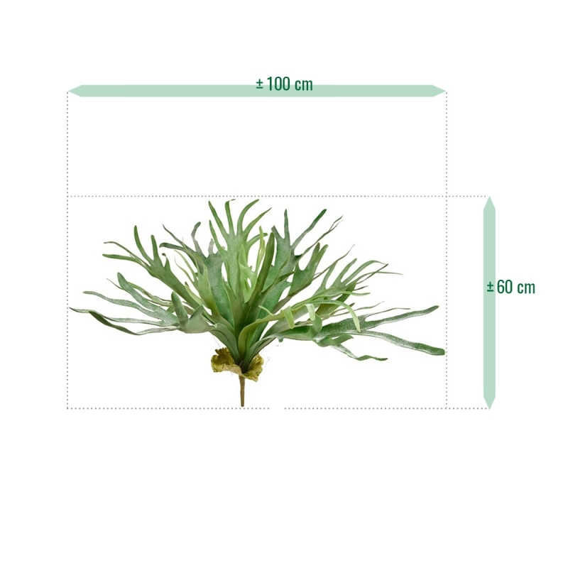 Pianta artificiale Staghorn XL