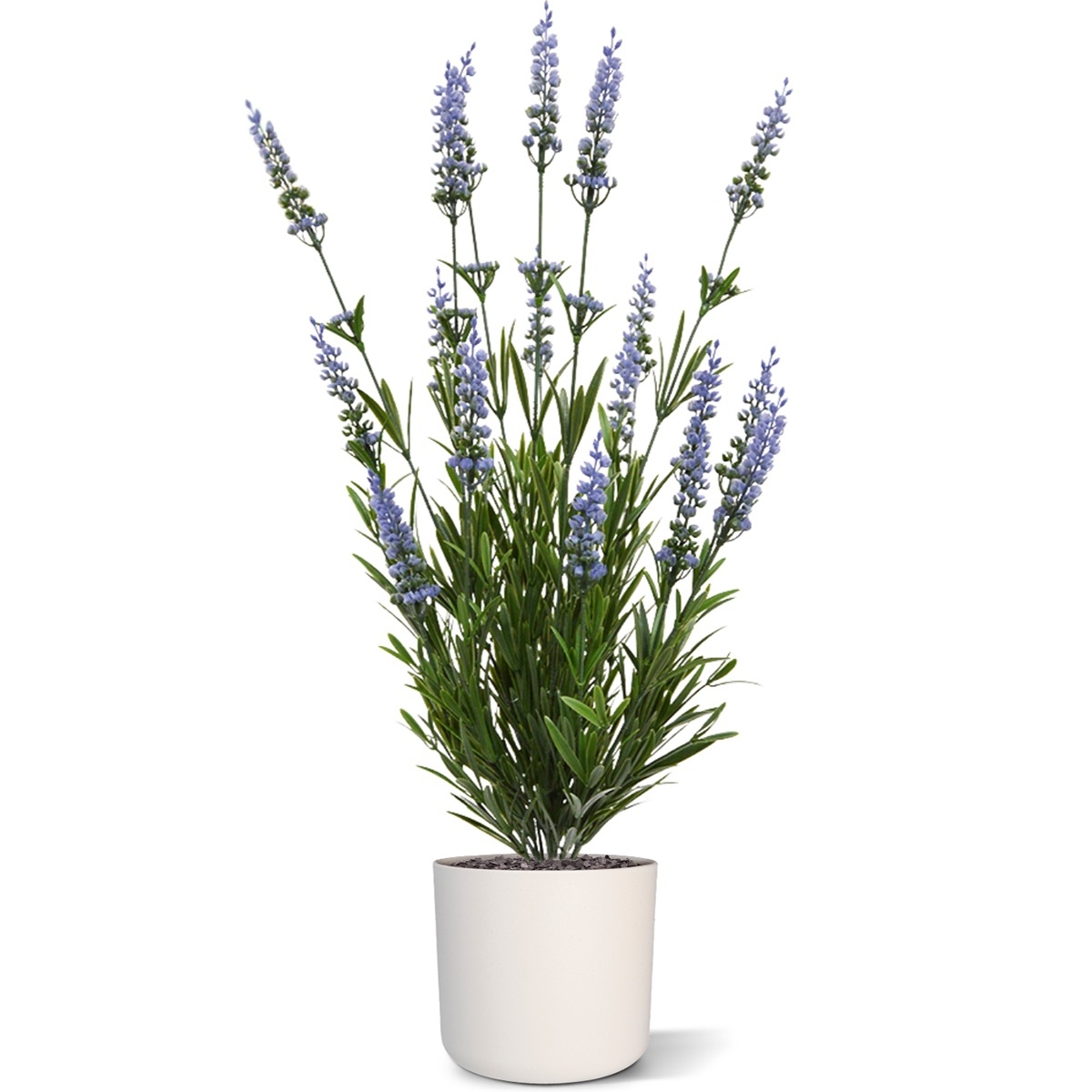 Bouquet artificiale di lavanda 50 cm blu UV