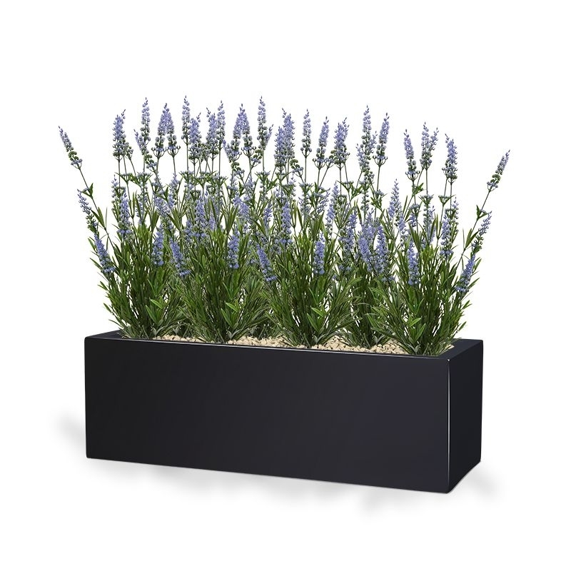 Bouquet artificiale di lavanda 50 cm blu UV