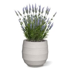 Bouquet artificiale di lavanda 50 cm blu UV