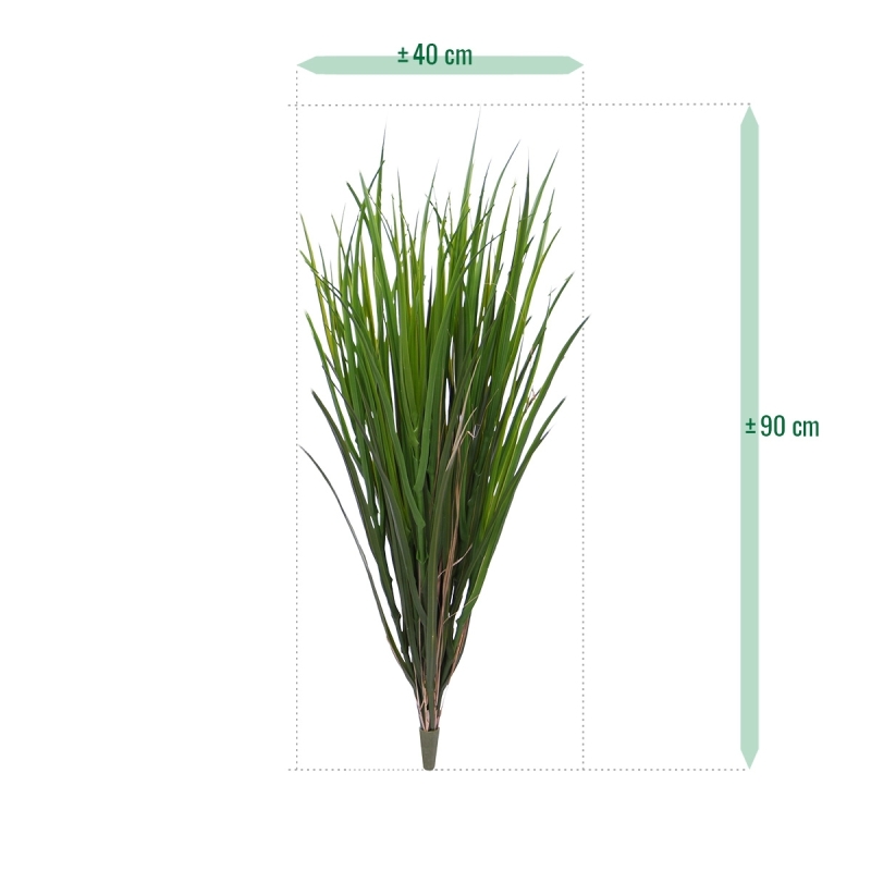 Canneto artificiale Deluxe 80cm verde UV