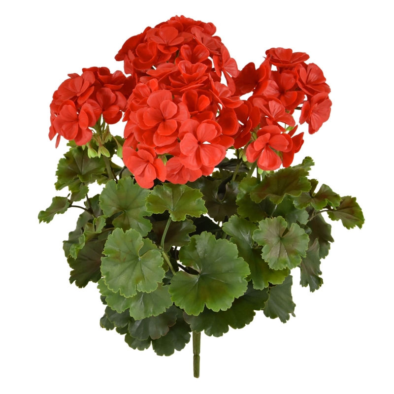 Geranio PL Boeket XL 40cm UV Rood