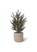 Albero di Natale artificiale in Picea 40cm en vaso 10cm