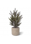Albero di Natale artificiale in Picea 40cm en vaso 10cm