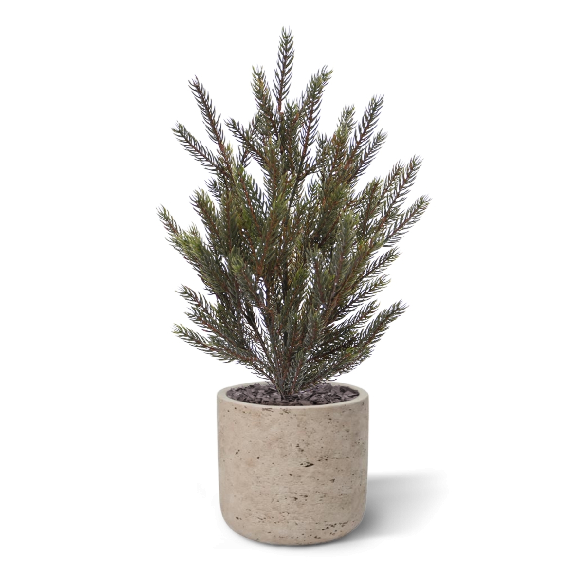Albero di Natale artificiale in Picea 40cm en vaso 10cm