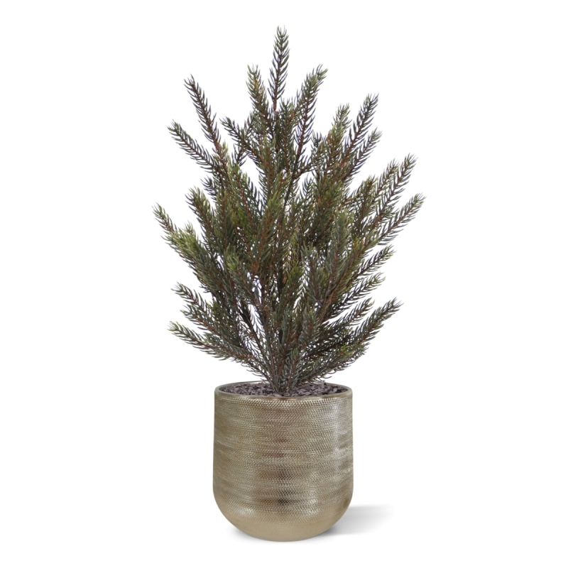 Albero di Natale artificiale in Picea 40cm en vaso 10cm