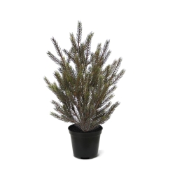 Albero di Natale artificiale in Picea 40cm en vaso 10cm