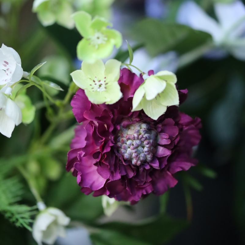 Bouquet d'arte Violet Bucharest 70cm