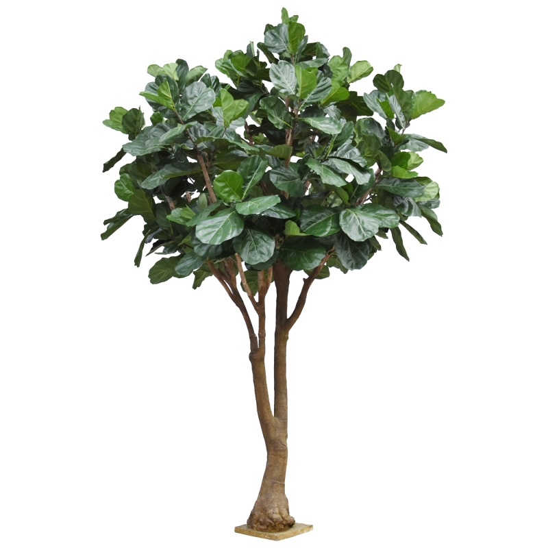 Albero artificiale Ficus Lyrata Deluxe XXL 350 cm