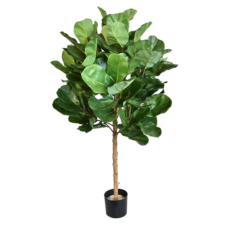 Pianta artificiale Royal Lyrata bulb deluxe 105 cm