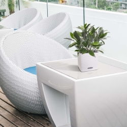 Pianta artificiale di alloro da 35 cm - resistente ai raggi UV