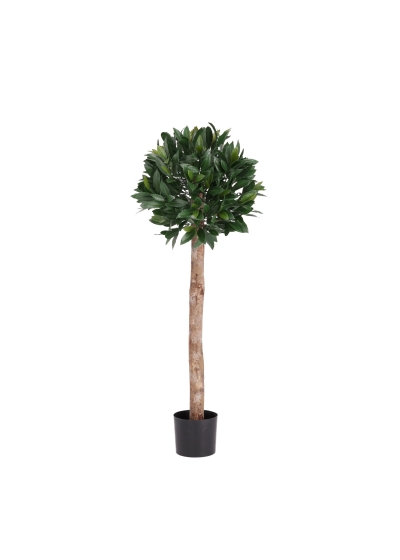 Artificiale Alloro Sfera su fusto 120cm UV
