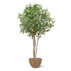 Albero artificiale di faggio comune deluxe 350 cm ignifugo