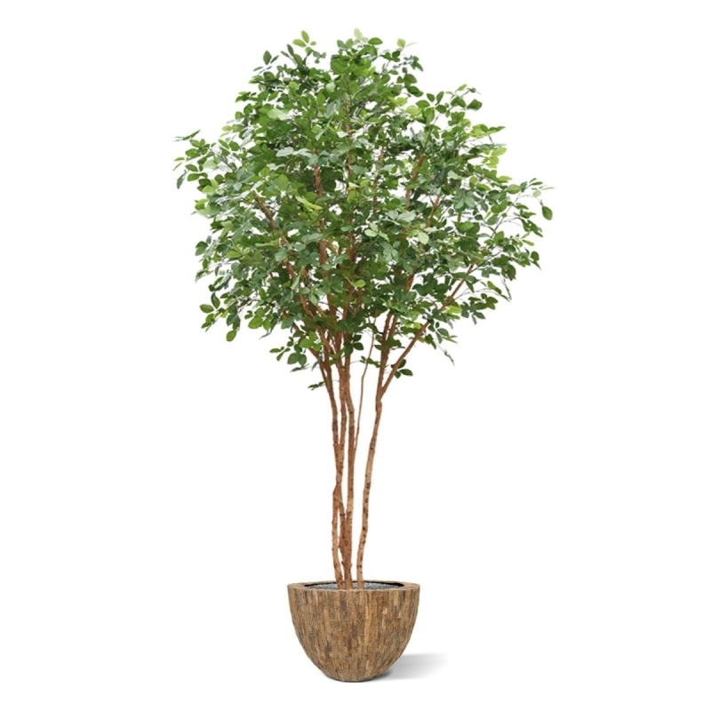 Albero artificiale di faggio comune deluxe 350 cm ignifugo