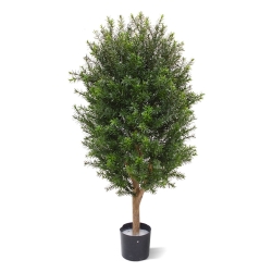 Pianta artificiale di tasso a colonna 90 cm - resistente ai raggi UV