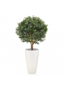 Pianta artificiale a bulbo di Ilex 55 cm - resistente ai raggi UV