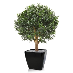 Pianta artificiale a bulbo di Ilex 55 cm - resistente ai raggi UV