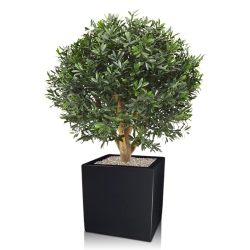 Pianta artificiale a bulbo di Ilex 55 cm - resistente ai raggi UV