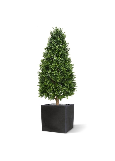 Pianta artificiale a torre di Buxus 140 cm - resistente ai raggi UV