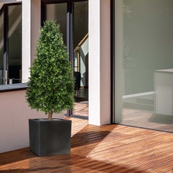 Pianta artificiale a torre di Buxus 140 cm - resistente ai raggi UV