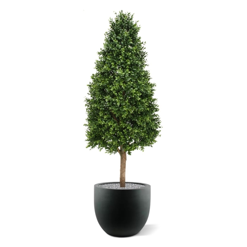 Pianta artificiale a torre di Buxus 140 cm - resistente ai raggi UV