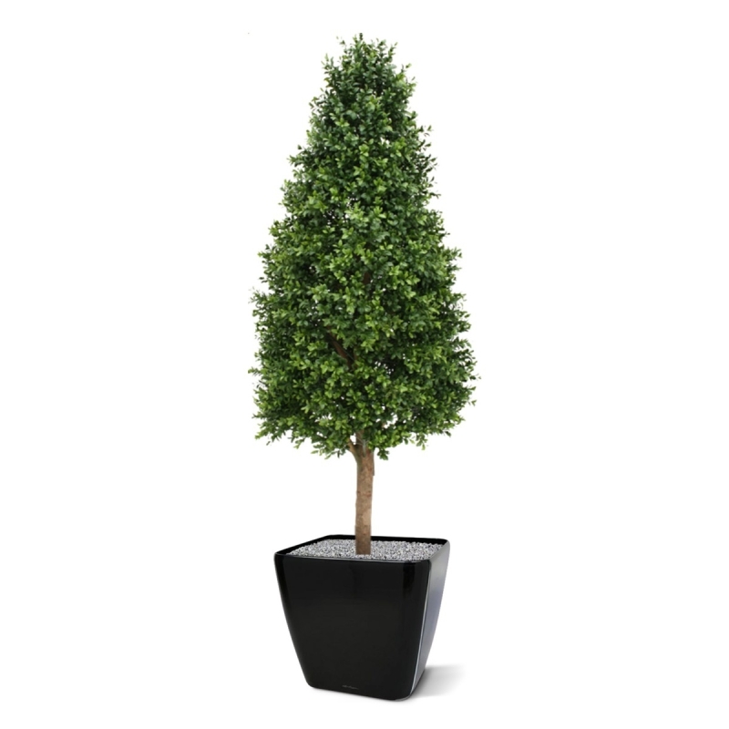 Pianta artificiale a torre di Buxus 140 cm - resistente ai raggi UV