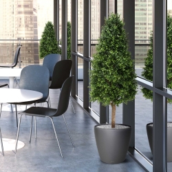 Pianta artificiale a torre di Buxus 140 cm - resistente ai raggi UV