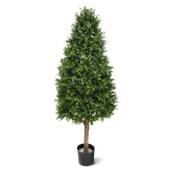 Pianta artificiale a torre di Buxus 140 cm - resistente ai raggi UV
