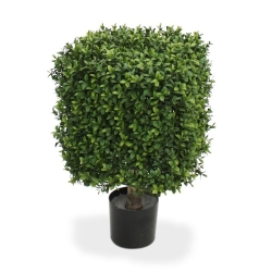Bosso artificiale quadrato 30 cm - Resistente ai raggi UV