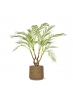 Palma artificiale Areca 90 cm in vaso