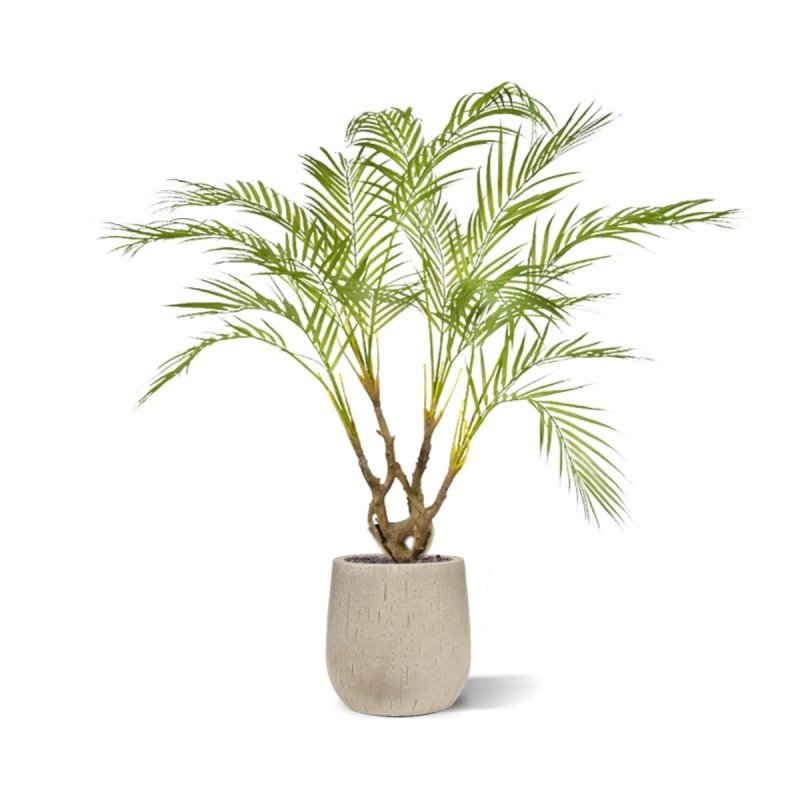 Palma artificiale Areca 90 cm in vaso
