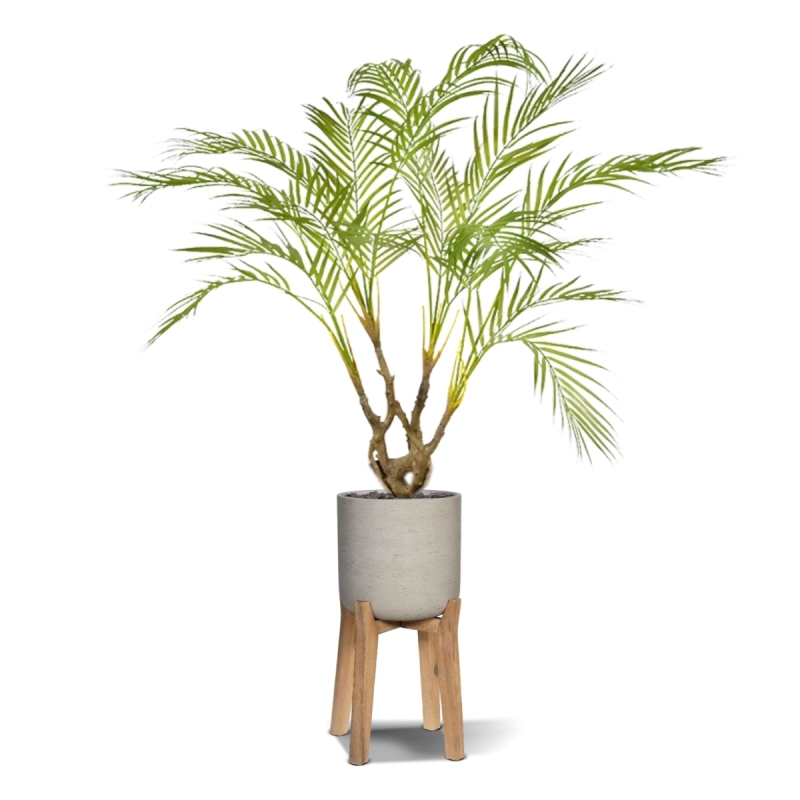 Palma artificiale Areca 90 cm in vaso