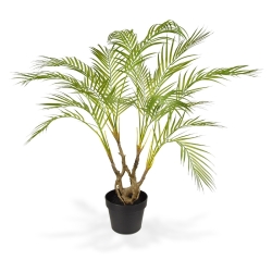Palma artificiale Areca 90 cm in vaso