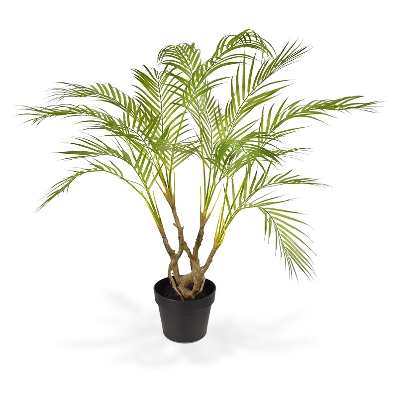 Palma artificiale Areca 90 cm in vaso