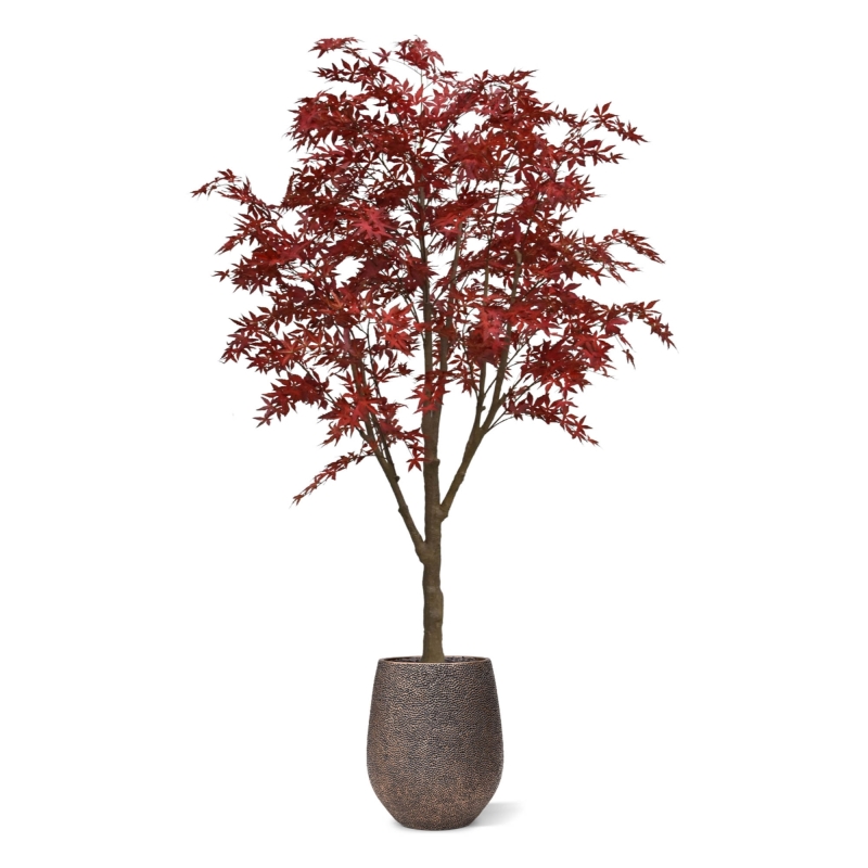 Albero artificiale Acer 280 cm - bordeaux