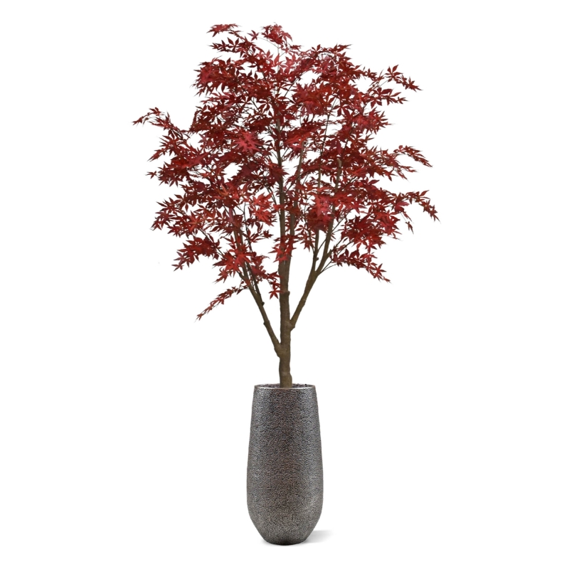 Albero artificiale Acer 280 cm - bordeaux