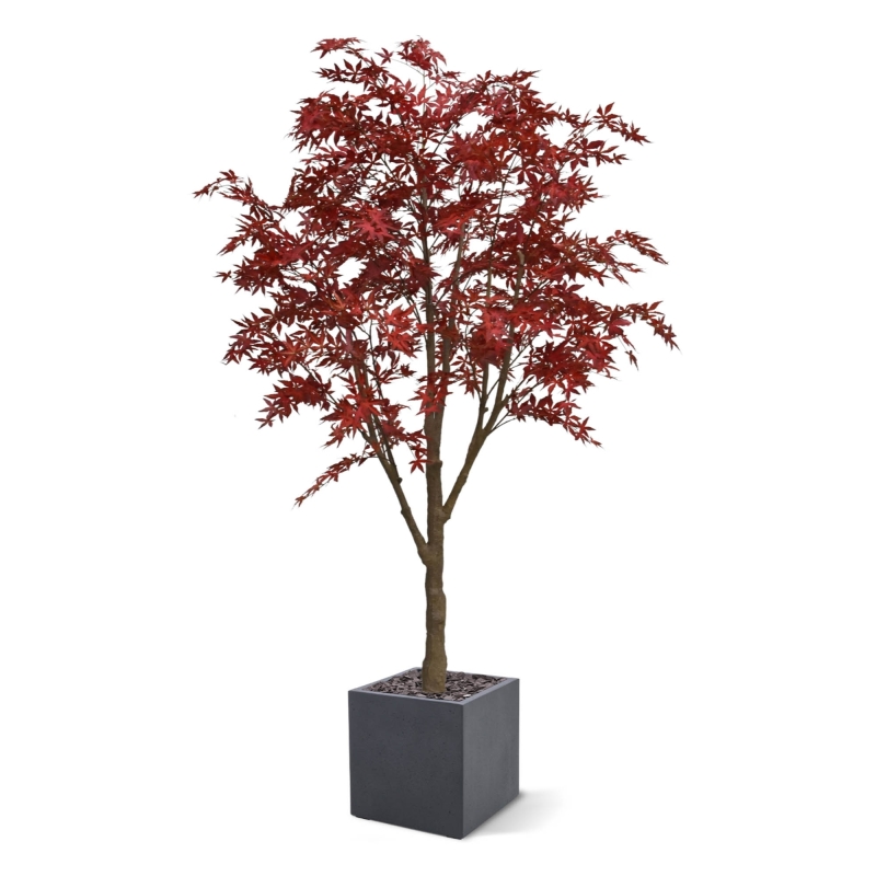 Albero artificiale Acer 280 cm - bordeaux