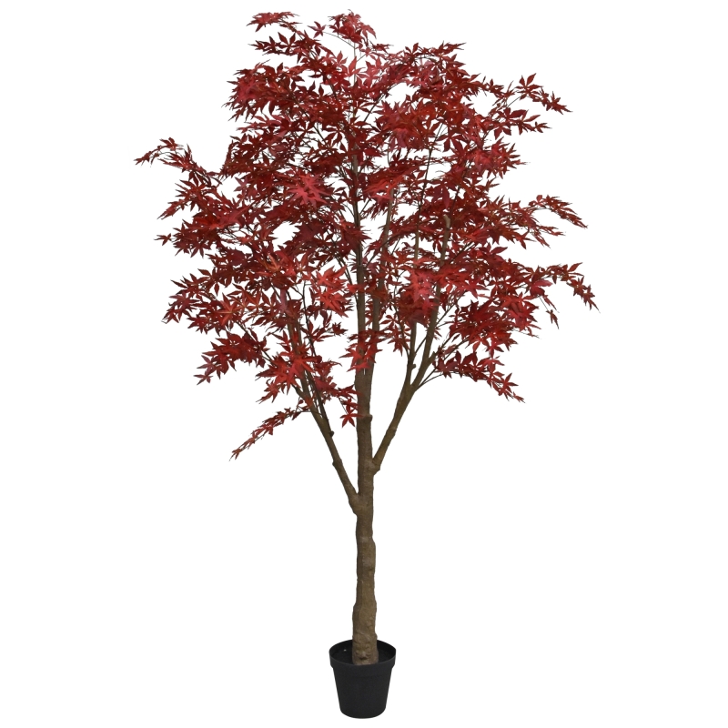 Albero artificiale Acer 280 cm - bordeaux