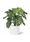 Bouquet artificiale di Monstera deluxe 75 cm ignifugo