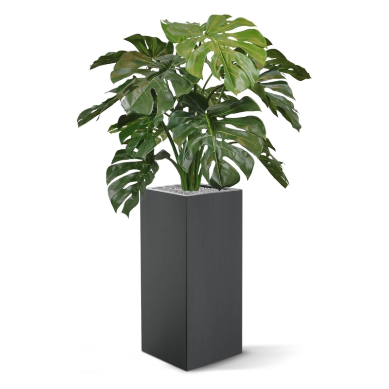 Bouquet artificiale di Monstera deluxe 75 cm ignifugo