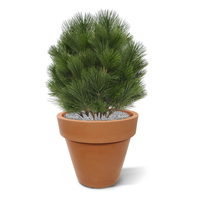 Pianta artificiale a bulbo di Pinus 60 cm - resistente ai raggi UV