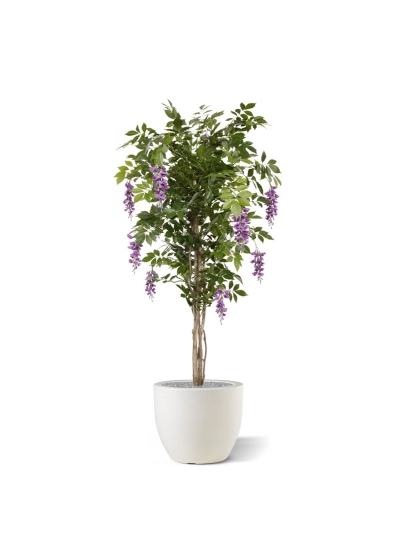 Albero artificiale di glicine 150 cm lilla