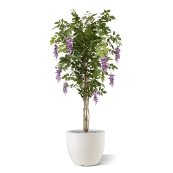 Albero artificiale di glicine 150 cm lilla