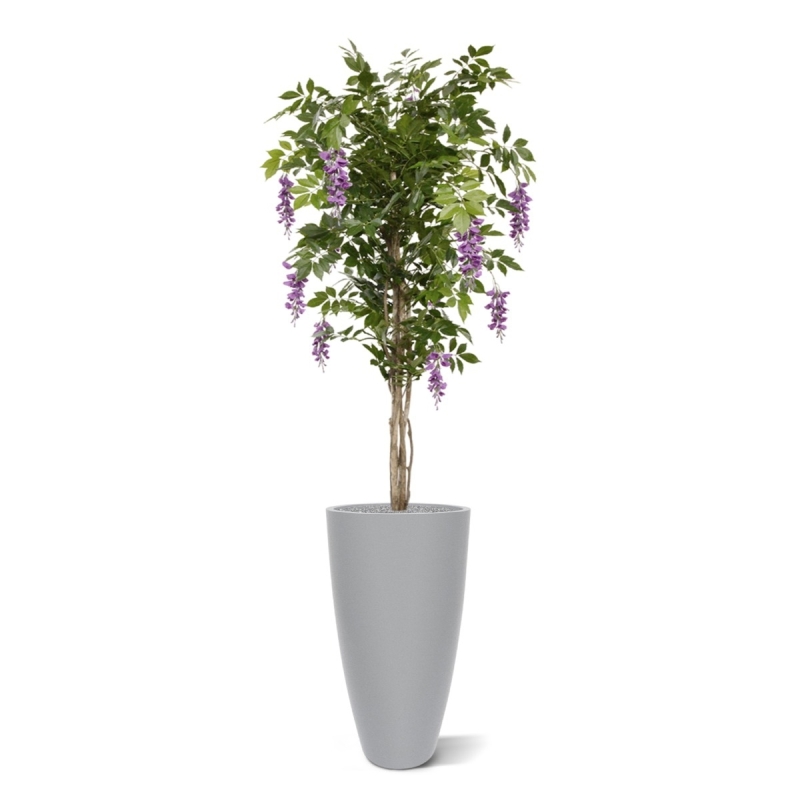 Albero artificiale di glicine 150 cm lilla