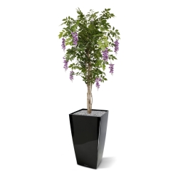 Albero artificiale di glicine 150 cm lilla