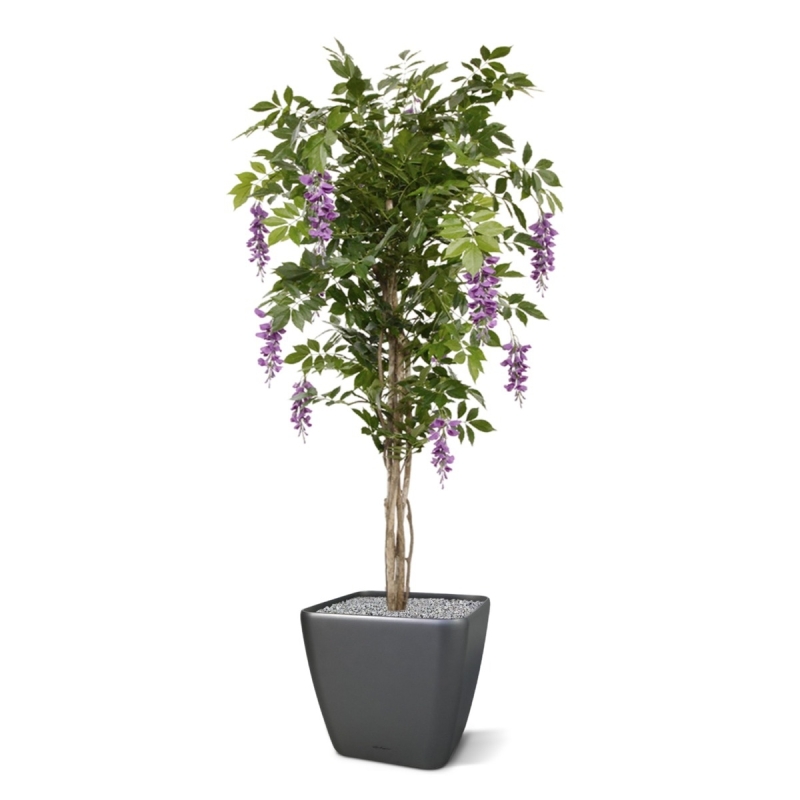 Albero artificiale di glicine 150 cm lilla