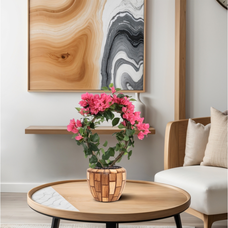 Bougainvillea Artificiale 45cm in vaso