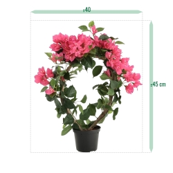 Bougainvillea Artificiale 45cm in vaso