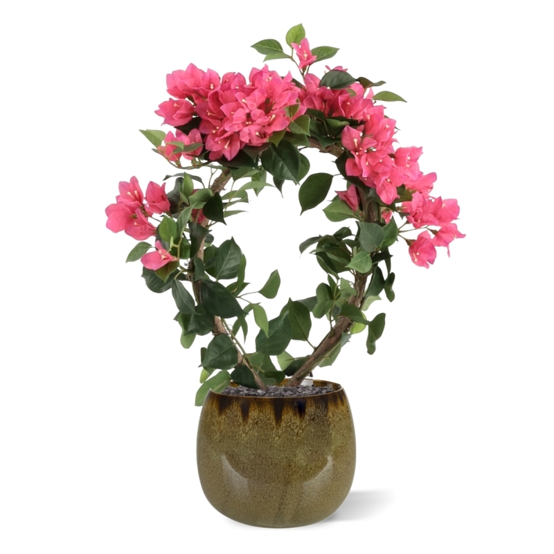 Bougainvillea Artificiale 45cm in vaso