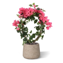 Bougainvillea Artificiale 45cm in vaso